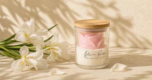Crystal Rose Scented Candle