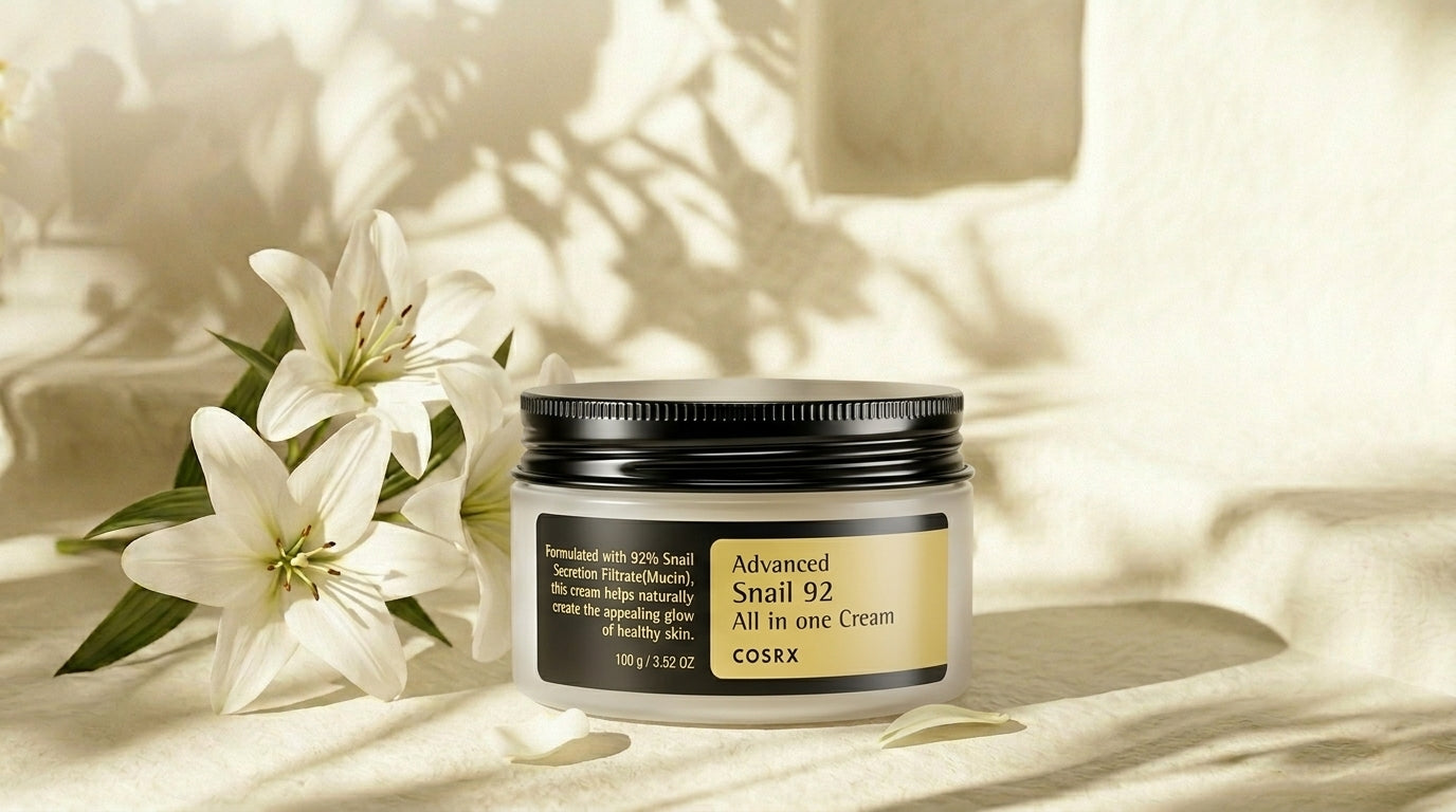 Crema Reparadora Coreana Piel de Cristal 92%