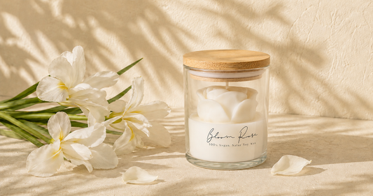 Crystal Rose Scented Candle